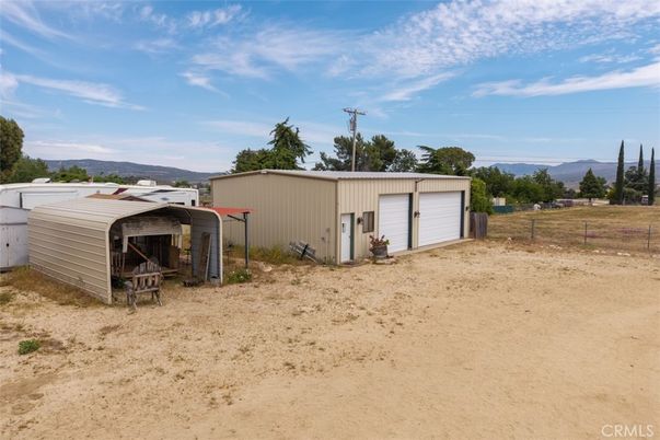 Backyard, Detached Garage, Exterior