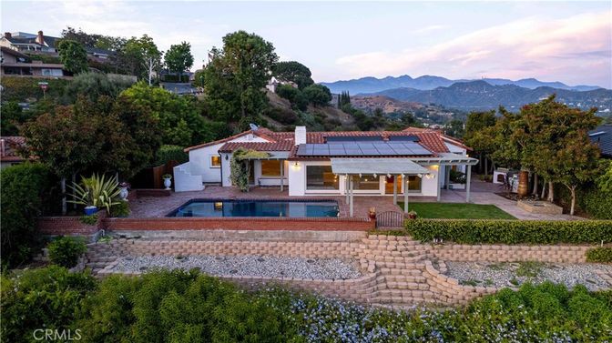Exterior, Pool, Solar Panels