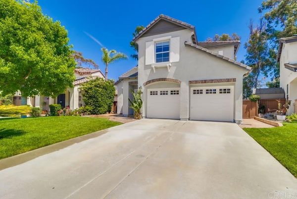 Attached, Backyard, Exterior, Facade, Mediterranean