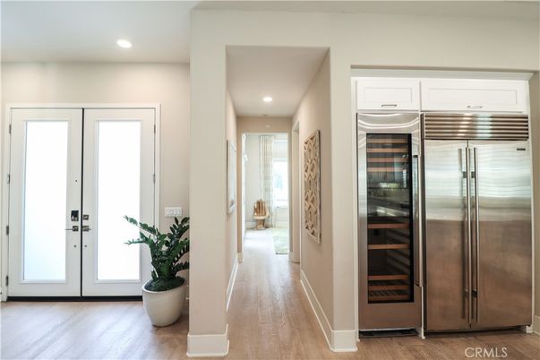 Interior, Recessed Lighting, Stainless Steel Appliances, Wood Texture Flooring