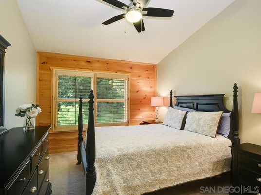 Bedroom, Interior, Wooden Walls