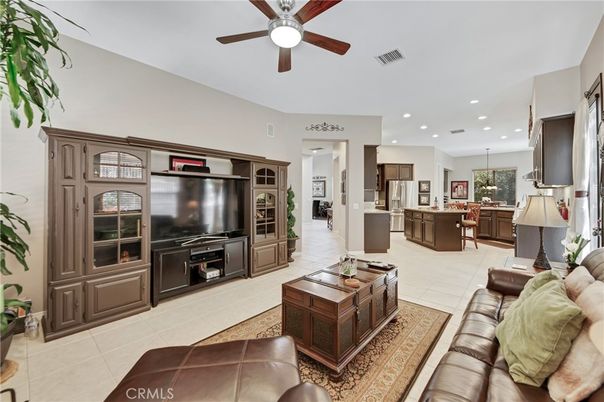 Dining room, Interior, Kitchen, Living room, Recessed Lighting, Stainless Steel Appliances