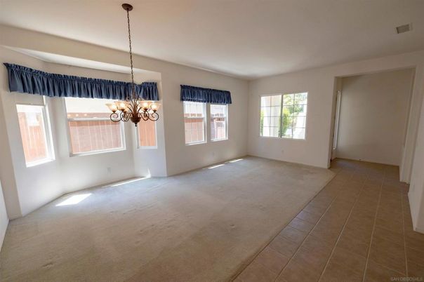 Chandelier, Empty room, Interior