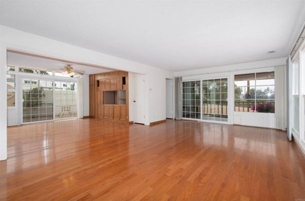 Empty room, Interior, Wood Texture Flooring