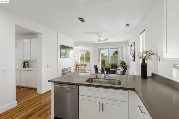 Dining room, Interior, Kitchen, Wood Texture Flooring