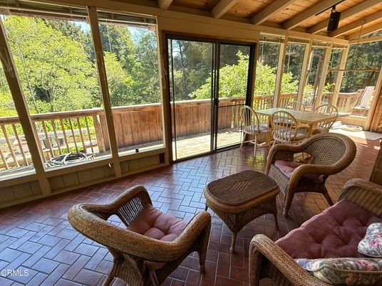 Interior, Sun Room, Wooden Beams, Wooden Ceilings