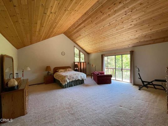 Bedroom, Interior, Wooden Ceilings