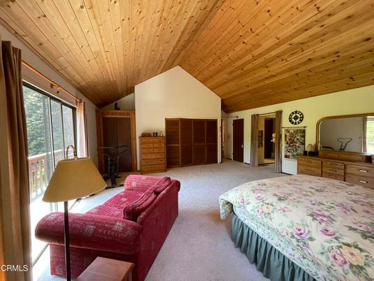 Bedroom, Interior, Wooden Ceilings