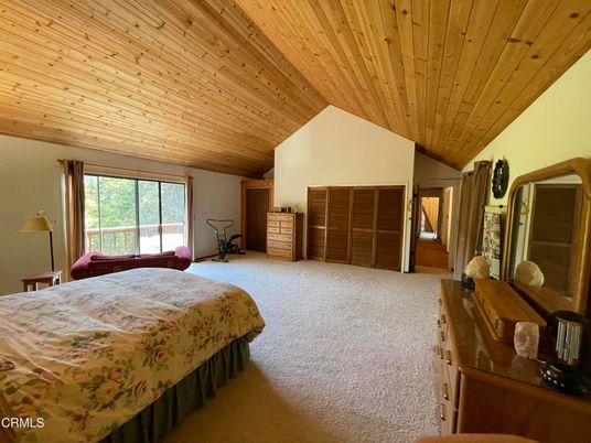Bedroom, Interior, Wooden Ceilings