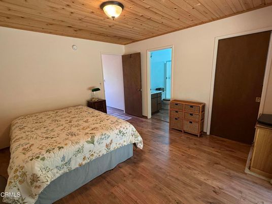 Bedroom, Interior, Wooden Ceilings, Wood Texture Flooring