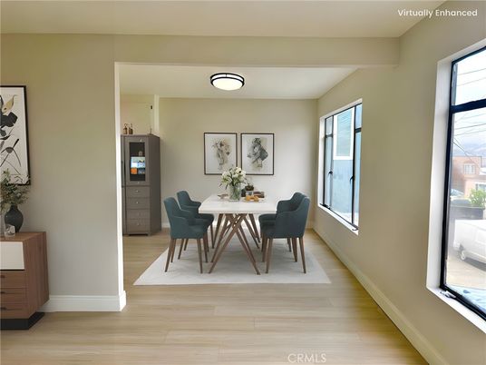 Dining room, Interior, Wood Texture Flooring
