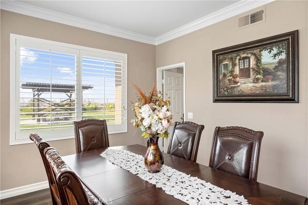 Dining room, Interior, Wood Texture Flooring