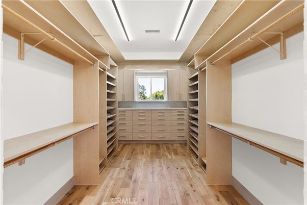 Interior, Walk-in Closets, Wood Texture Flooring