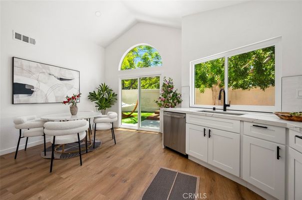 Dining room, Interior, Kitchen, Wood Texture Flooring