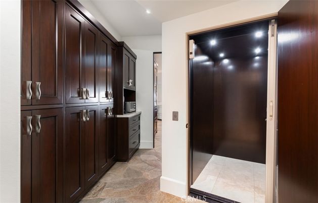 Elevator, Interior, Recessed Lighting