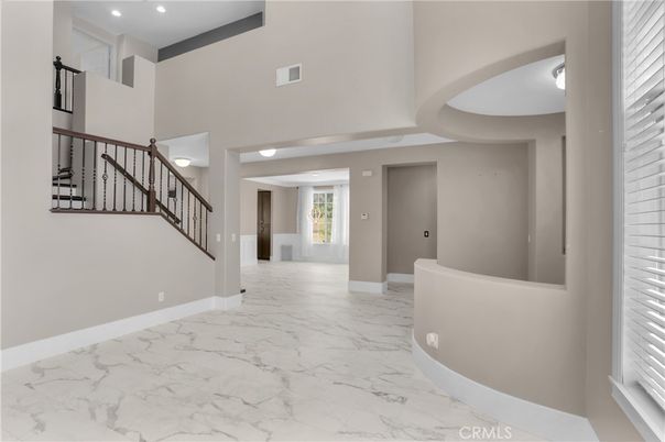 Interior, Marble, Recessed Lighting