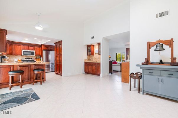 Interior, Kitchen, Pendant Lights, Stainless Steel Appliances