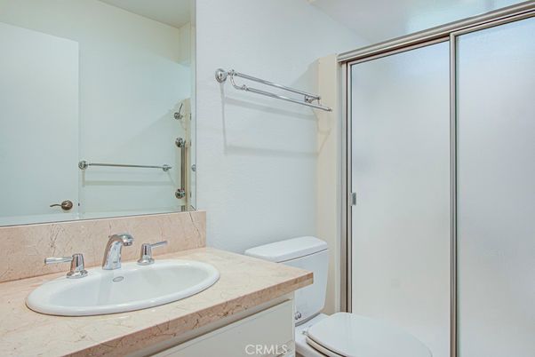 Bathroom, Glass Shower, Interior, Tile Countertops