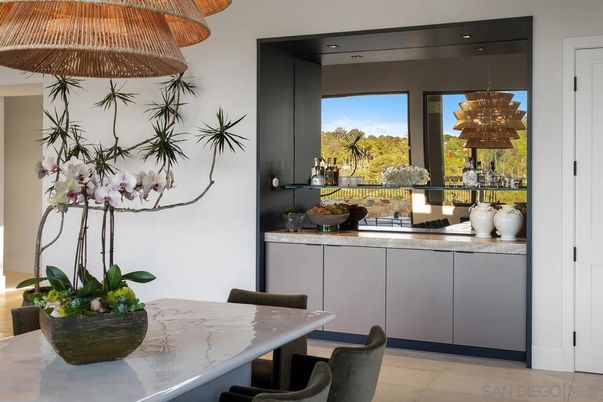 Dining room, Interior, Kitchen, Recessed Lighting