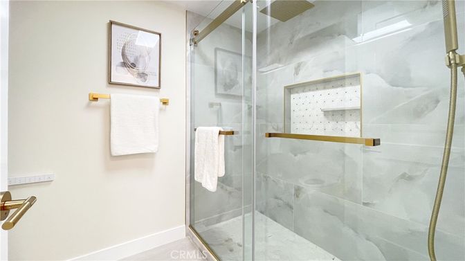 Bathroom, Glass Shower, Interior