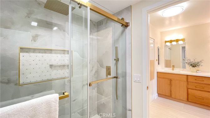 Bathroom, Glass Shower, Interior
