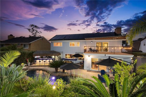 Exterior, Pool, Solar Panels