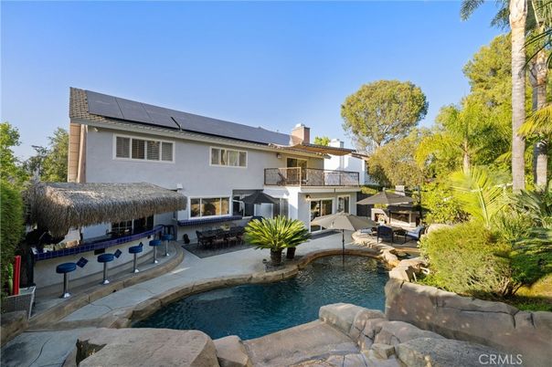 Exterior, Pool, Solar Panels