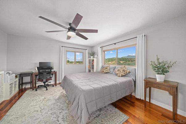 Bedroom, Home Office, Interior, Wood Texture Flooring
