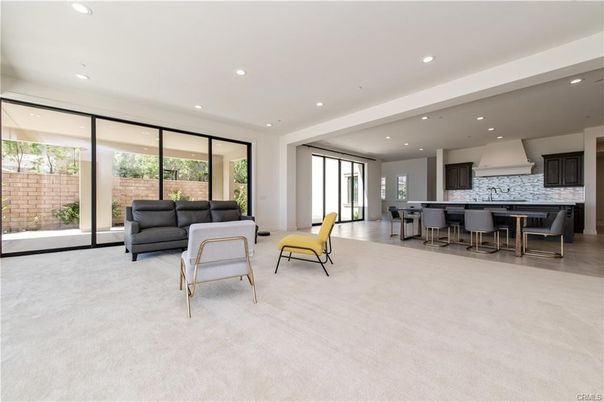 Interior, Kitchen, Living room, Recessed Lighting