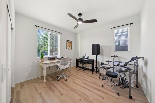 Home Office, Interior, Wood Texture Flooring