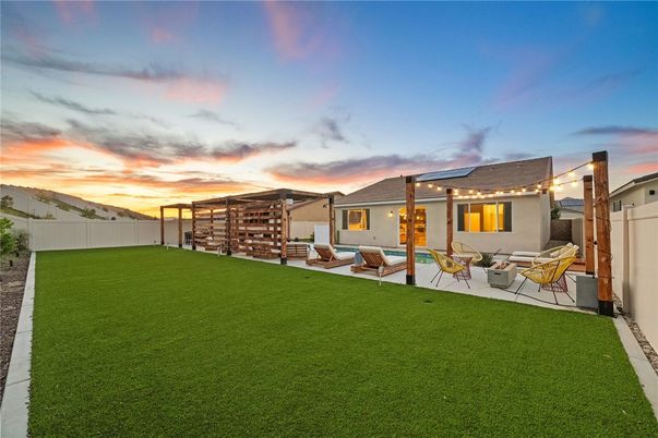 Backyard, Exterior, Solar Panels