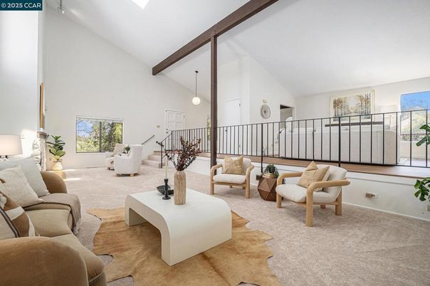Interior, Living room, Pendant Lights, Wooden Beams