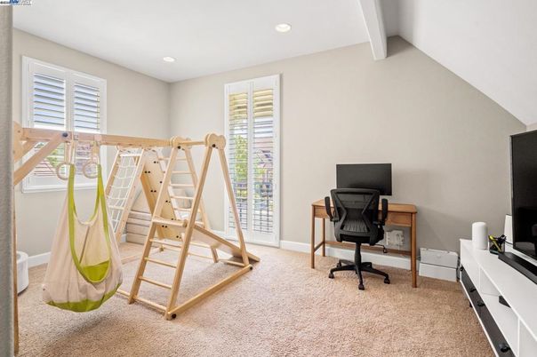 Home Office, Interior, Recessed Lighting