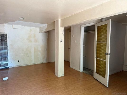 Empty room, Interior, Wood Texture Flooring