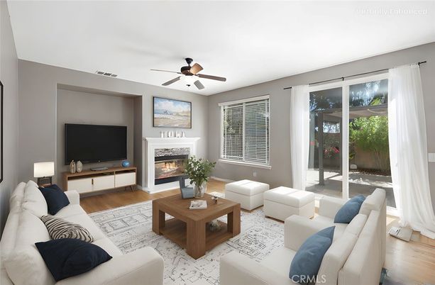 Fireplace, Interior, Living room, Wood Texture Flooring