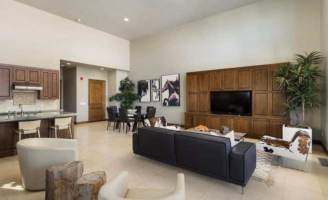 Dining room, Interior, Kitchen, Living room, Recessed Lighting