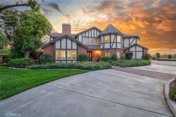 Exterior, Facade, Brick Facade, Tudor Revival