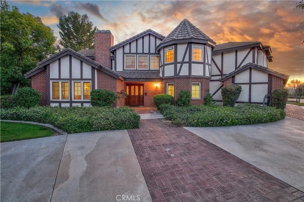 Exterior, Facade, Brick Facade, Tudor Revival