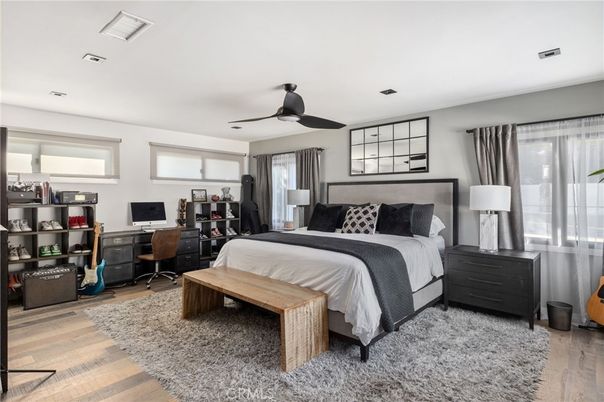Bedroom, Home Office, Interior, Wood Texture Flooring