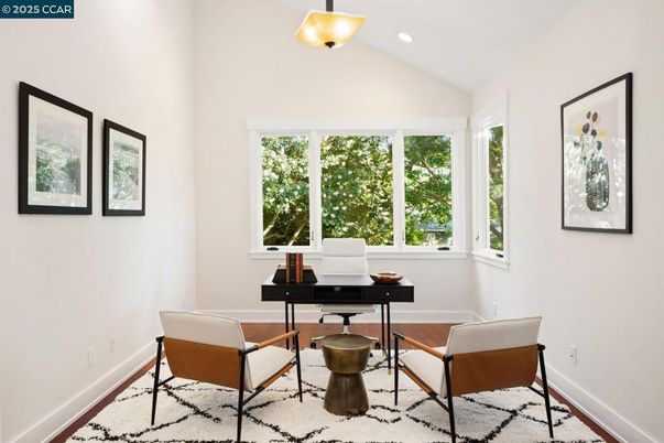 Home Office, Interior, Recessed Lighting