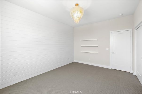Chandelier, Empty room, Interior