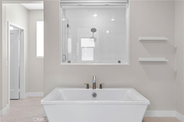 Bathroom, Free Standing Baths, Glass Shower, Interior