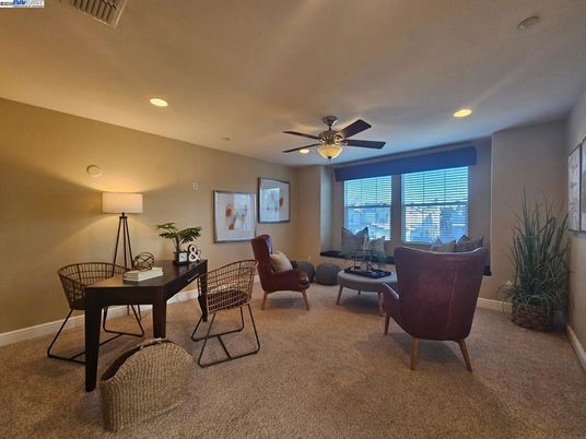 Home Office, Interior, Living room, Recessed Lighting
