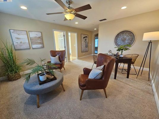 Home Office, Interior, Recessed Lighting