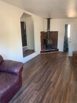 Fireplace, Interior, Stone Walls, Wood Texture Flooring