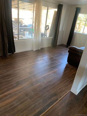 Empty room, Interior, Wood Texture Flooring
