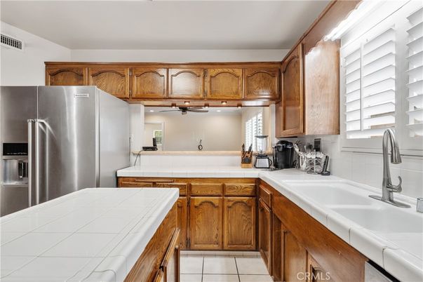 Interior, Kitchen, Tile Countertops