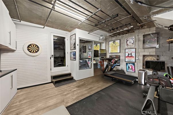 Fitness Equipment, Interior, Stone Walls