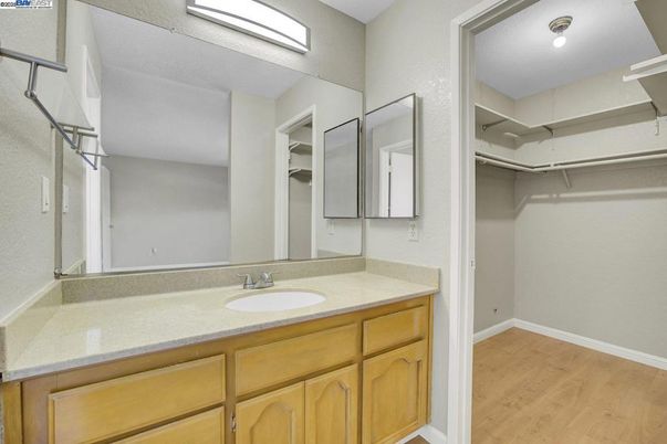 Bathroom, Interior, Walk-in Closets, Wood Texture Flooring