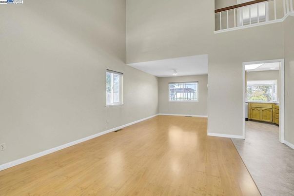 Empty room, Interior, Wood Texture Flooring